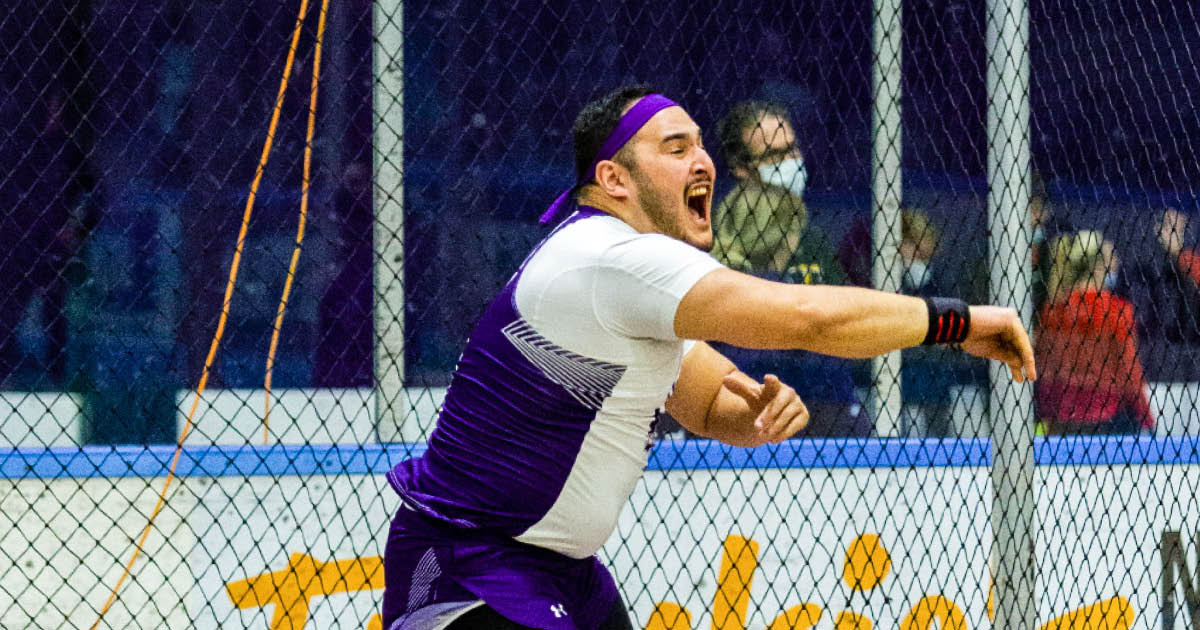 Western Mustangs male hammer thrower post-release