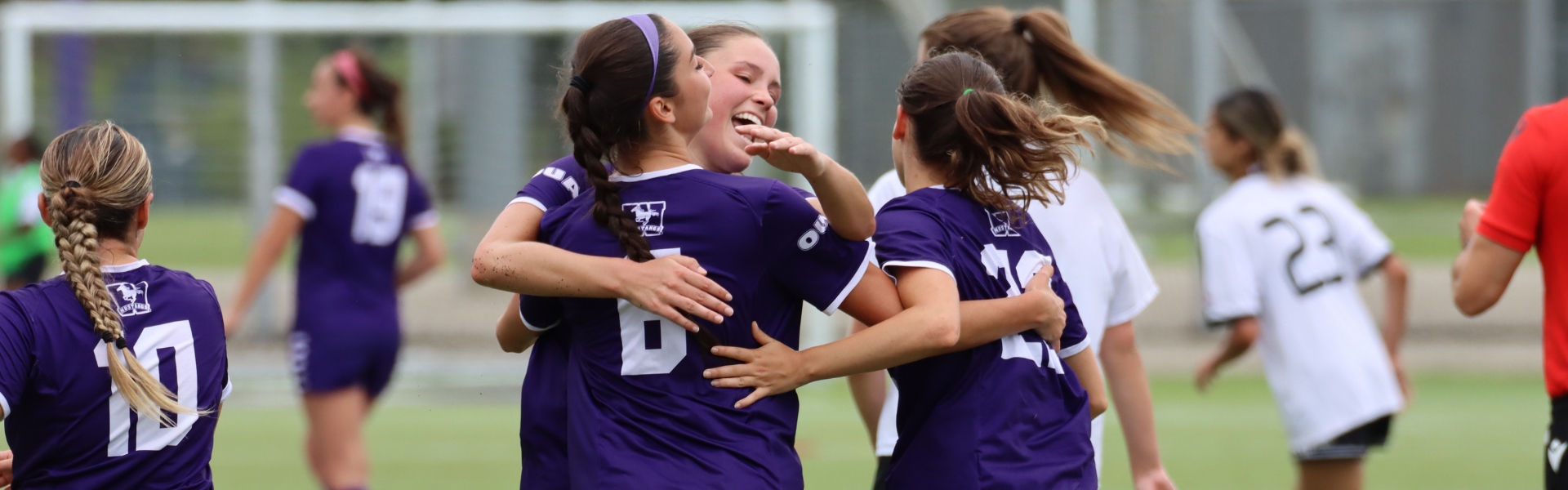 Women’s soccer game featuring the Western Mustangs