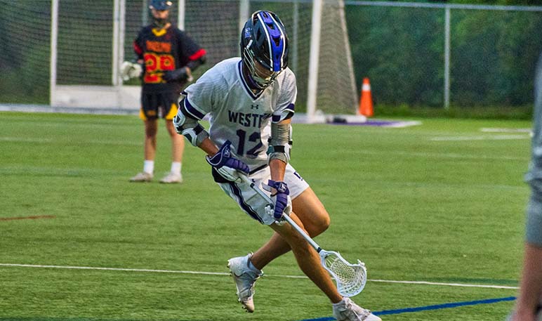 Men’s lacrosse game featuring the Western Mustangs and Laurier Golden Hawks