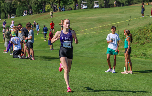 Chloe Coutts running Chloe Coutts running